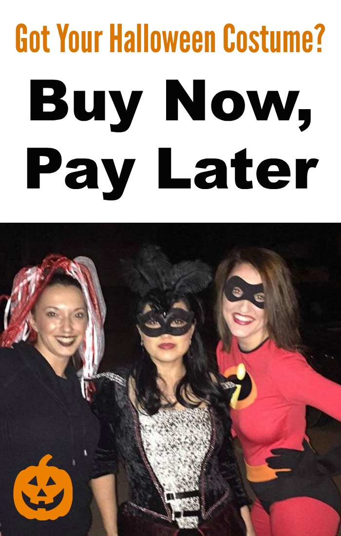 Buy Halloween Costumes Now, Pay Later