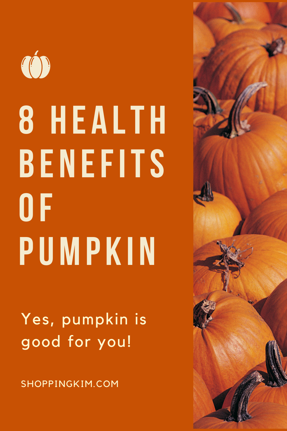 8 Health Benefits of Pumpkins