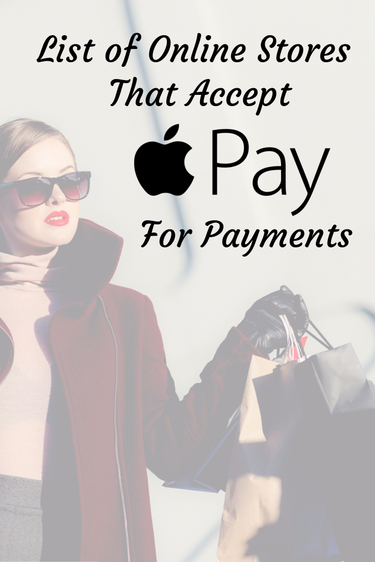 List Of Online Stores That Accept Apple Pay