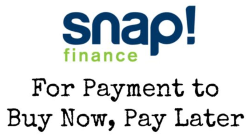 Snap Finance To Buy Now, Pay Later