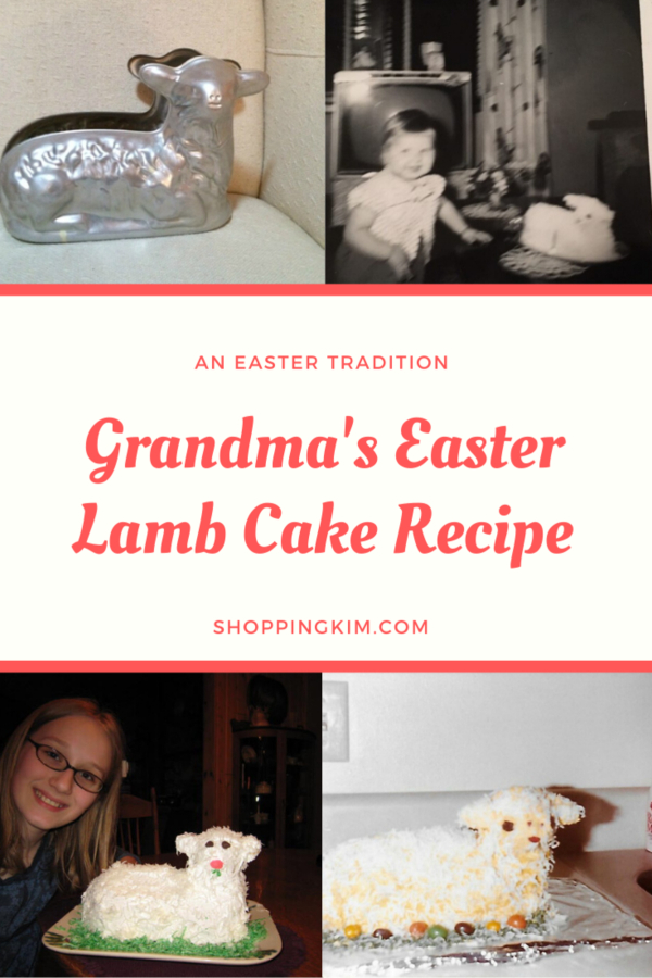 Grandma’s Easter Lamb Cake Recipe