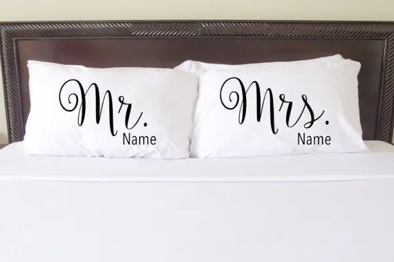 Personalized Linens - Pillowcases and Robes