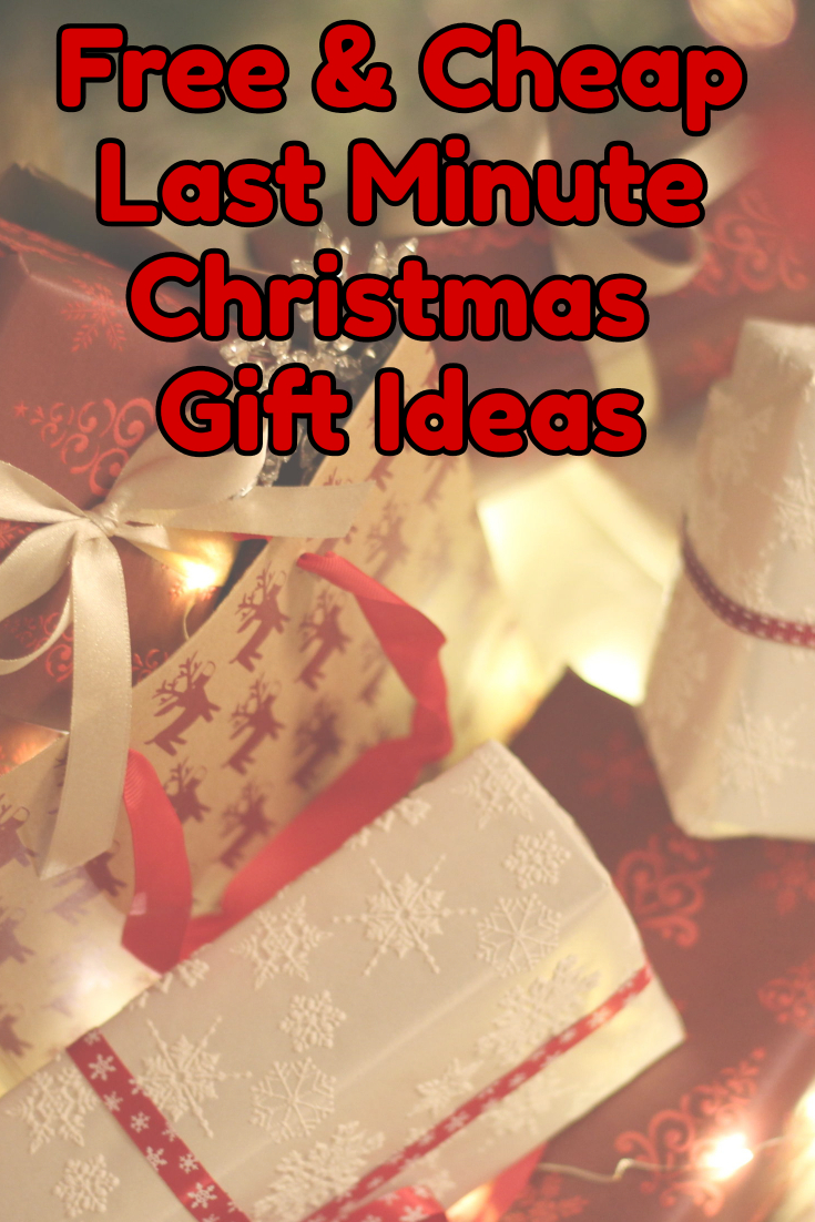 Free & Cheap Last Minute Christmas Gift Ideas