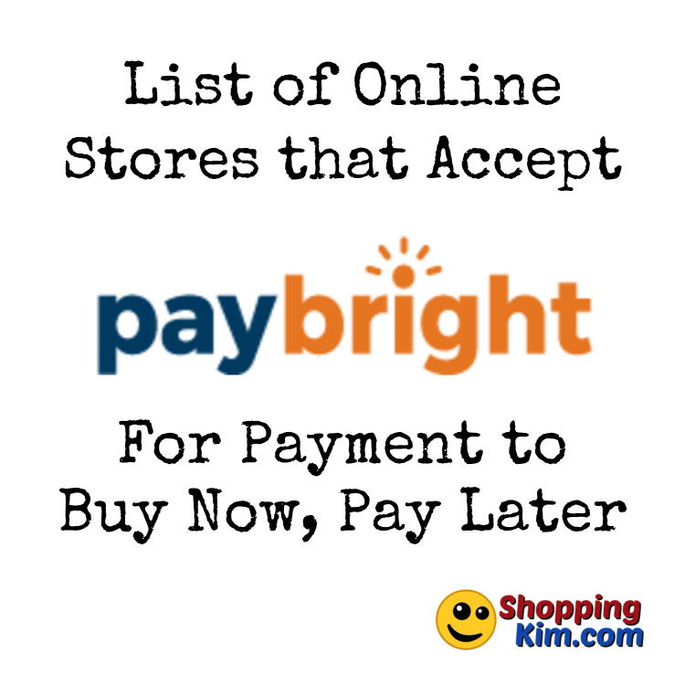Online Stores That Accept PayBright To Buy Now, Pay Later