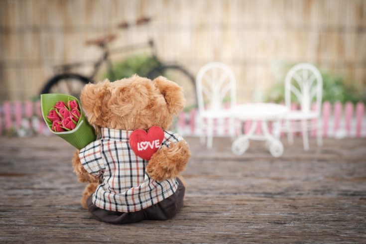 valentine's day stuffed bear