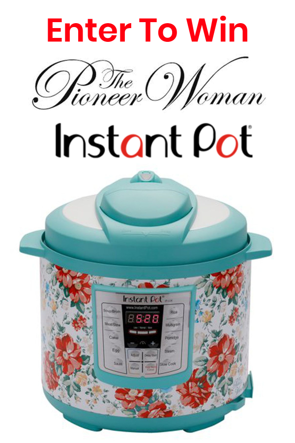 Win A Pioneer Woman Instant Pot! #giveaway #contest #sweepstakes #pioneerwoman #instantpot #win