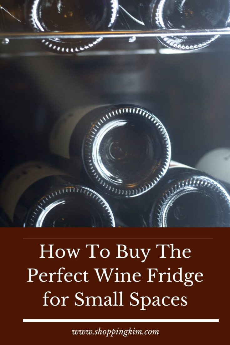 Wine fridge for small spaces