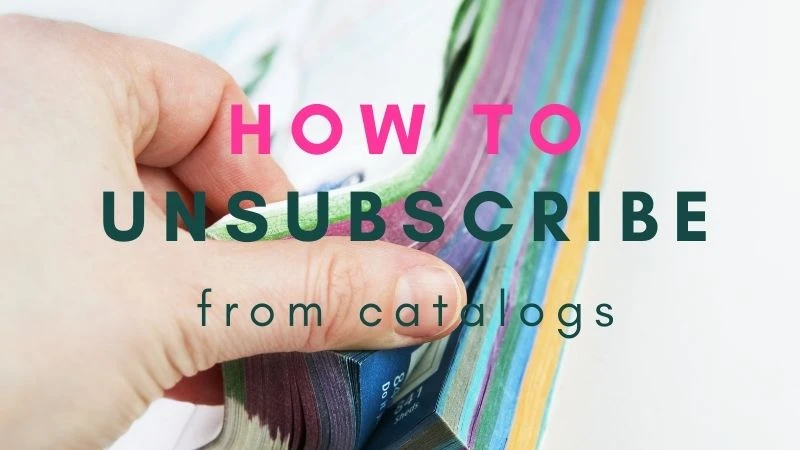 catalog unsubscribe