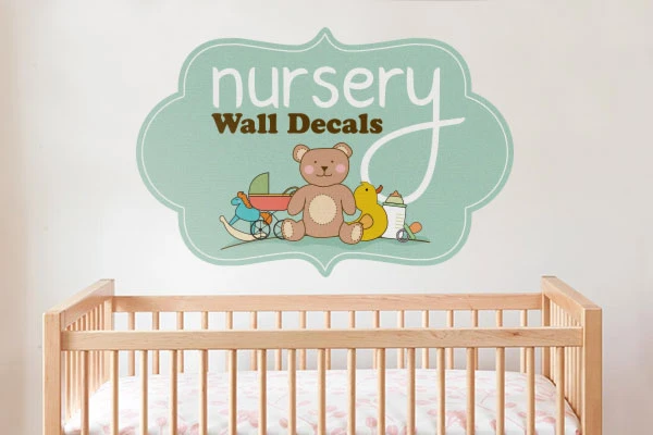 Nursery wall decals