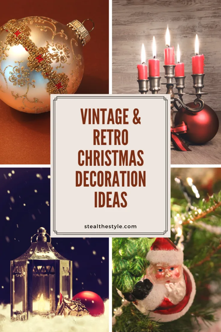 Vintage And Retro Christmas Decoration Ideas - Shopping Kim