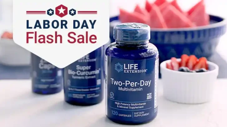 Life Extension Deal – Labor Day Flash Sale!