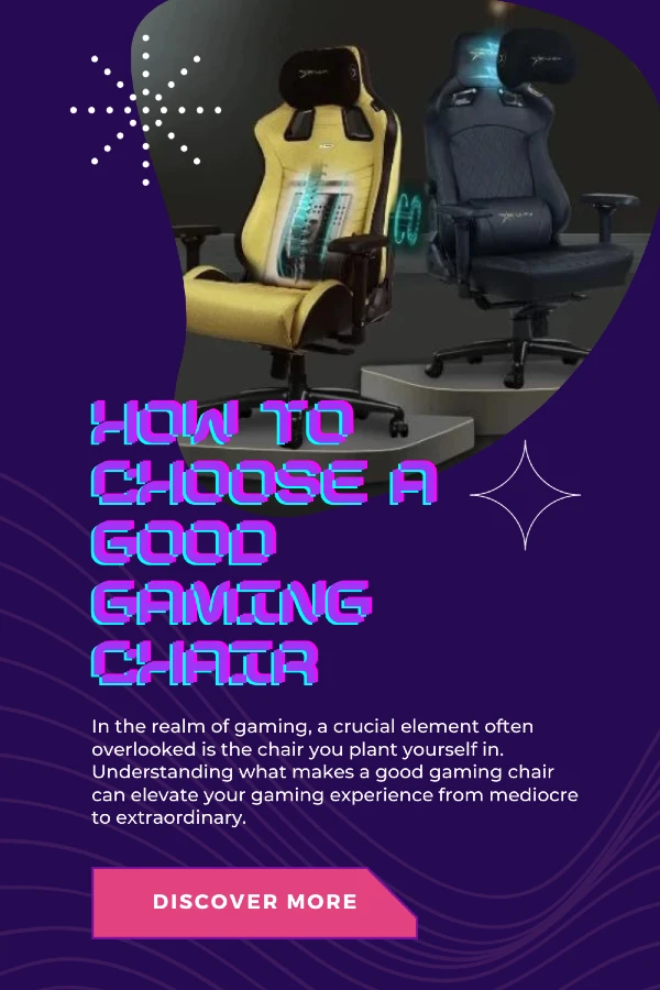 how to choose a good gaming chair pin