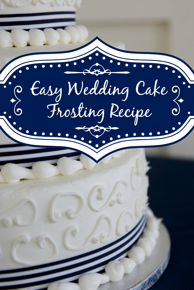 Easy White Wedding Cake Frosting Recipe